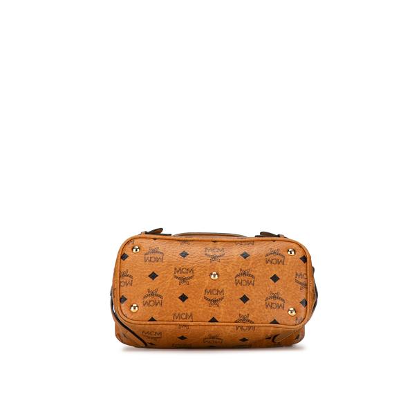 Pre-Loved MCM Visetos Satchel - Picture 4 of 11